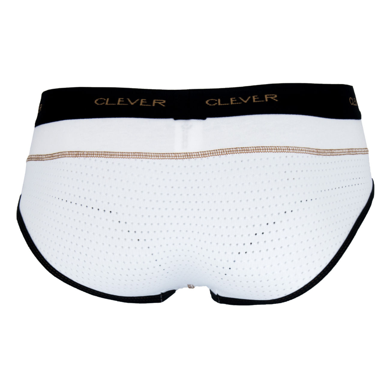 Clever 5317 Sweetness Piping Briefs White