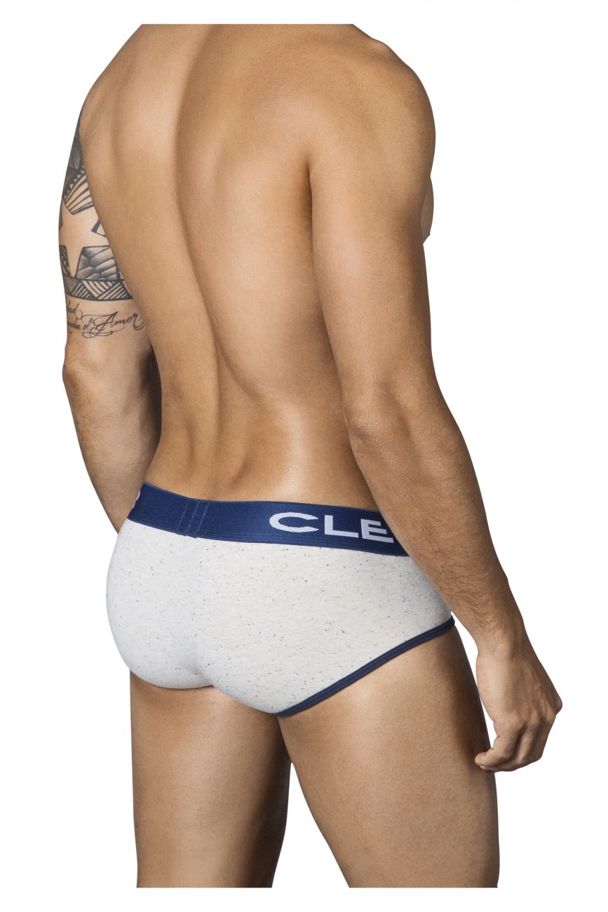 Clever 5337 Sparkies Piping Briefs Gray