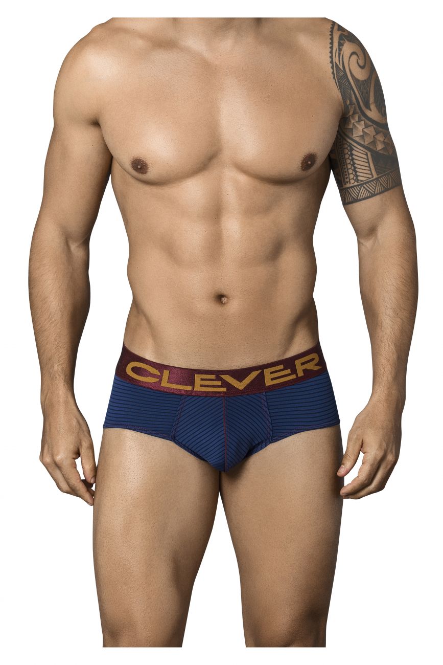 Clever 5355 Figaro Classic Briefs Blue