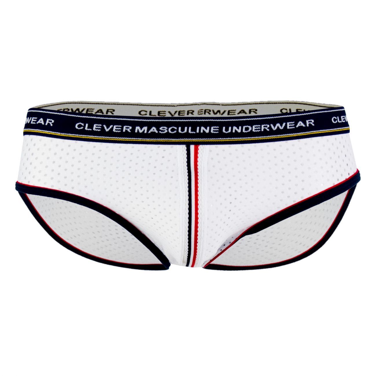 Clever 5375 Fransua Piping Briefs White