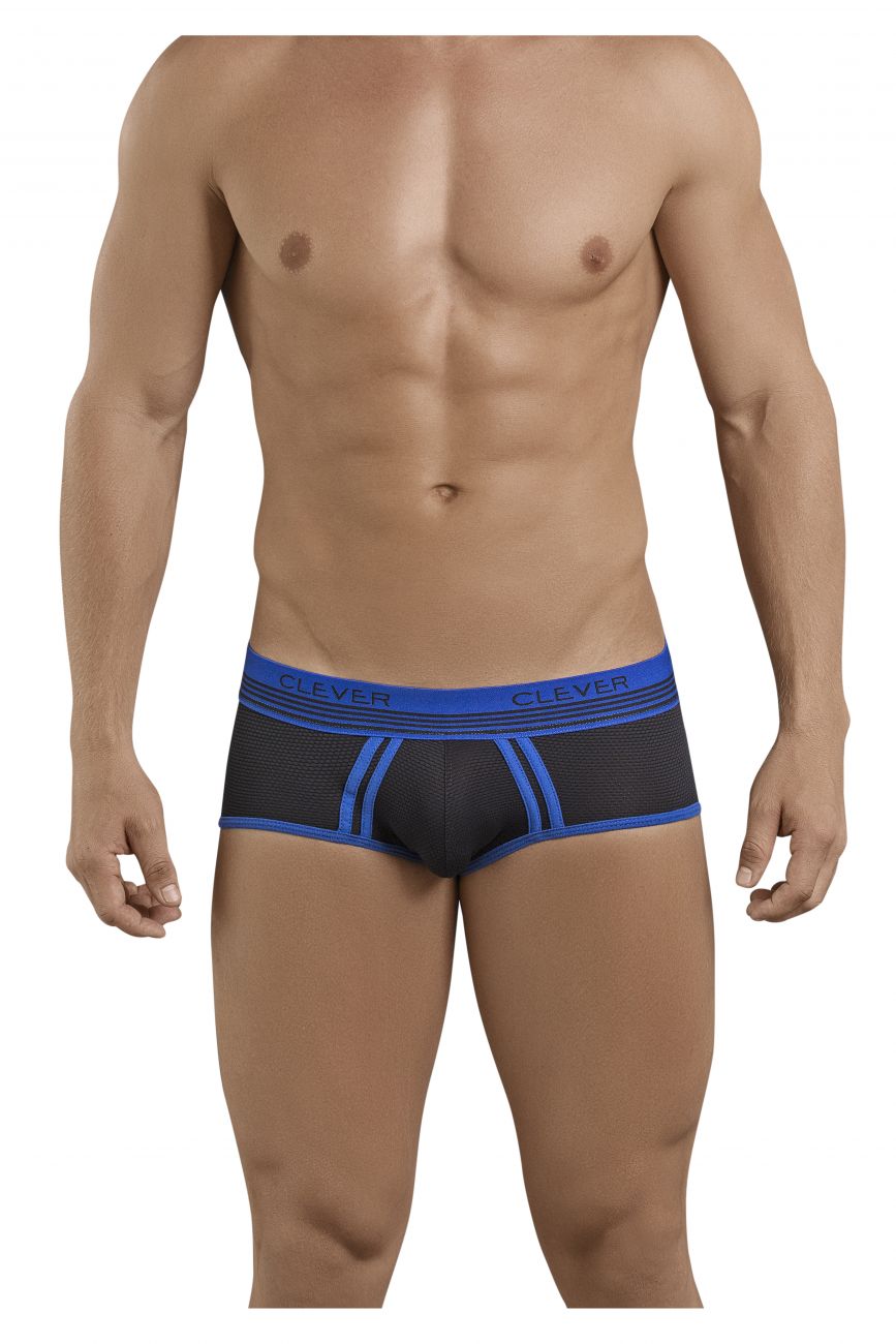 Clever 5398 Lovely Piping Briefs Black