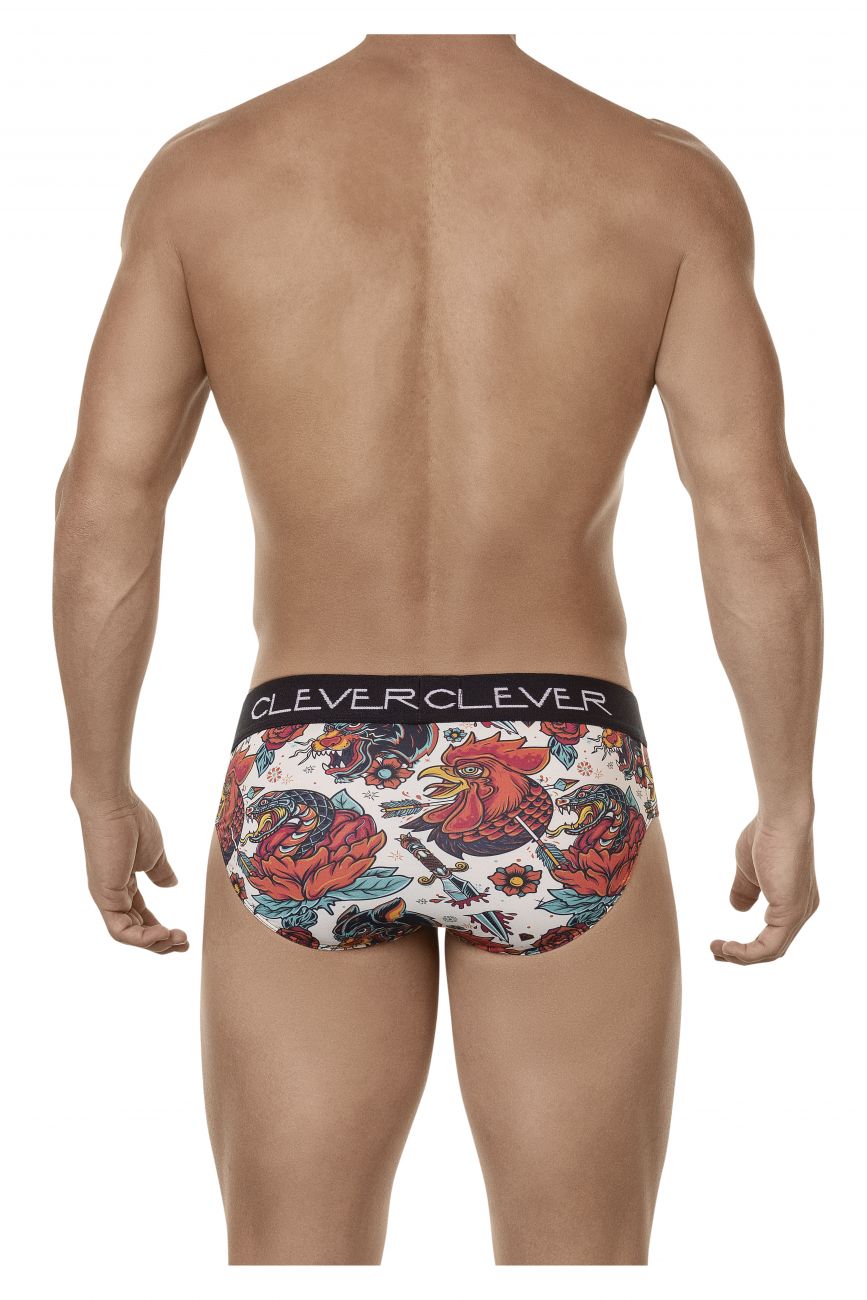 Clever 5406 Reaction Latin Briefs Gold Multi