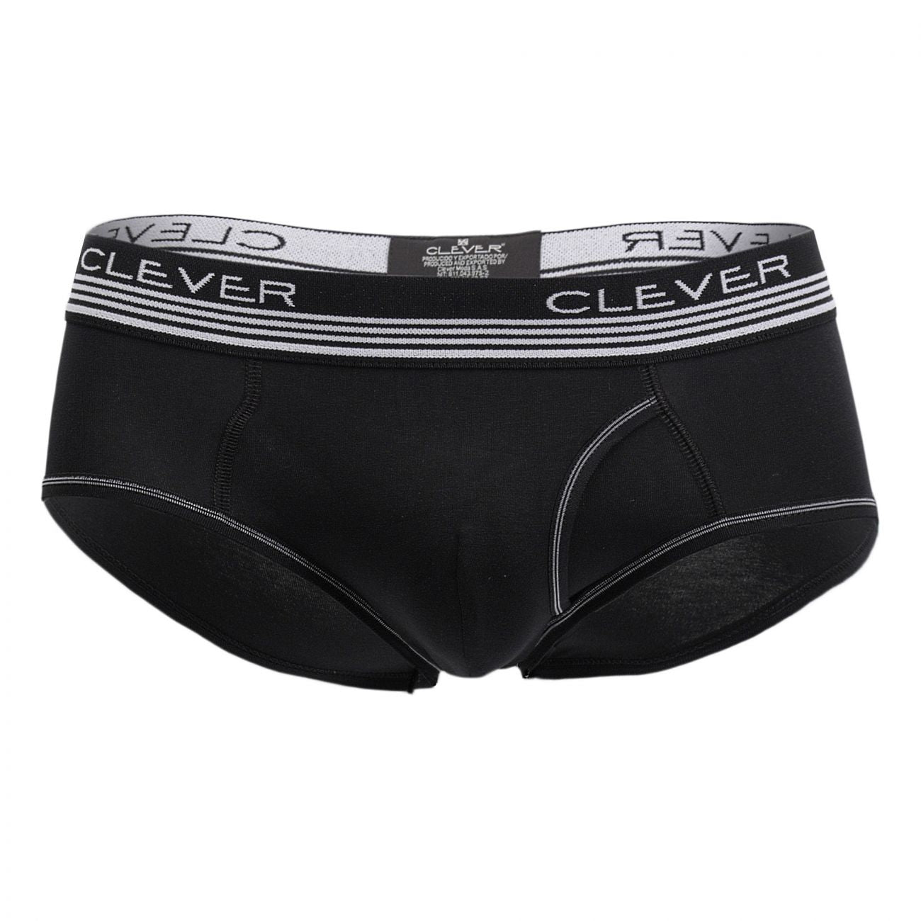 Clever 5410 Julio Piping Briefs Black