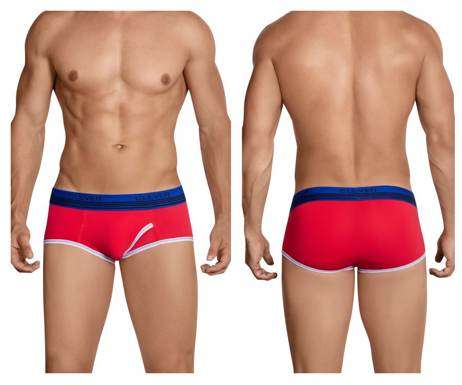 Clever 5410 Julio Piping Briefs Red