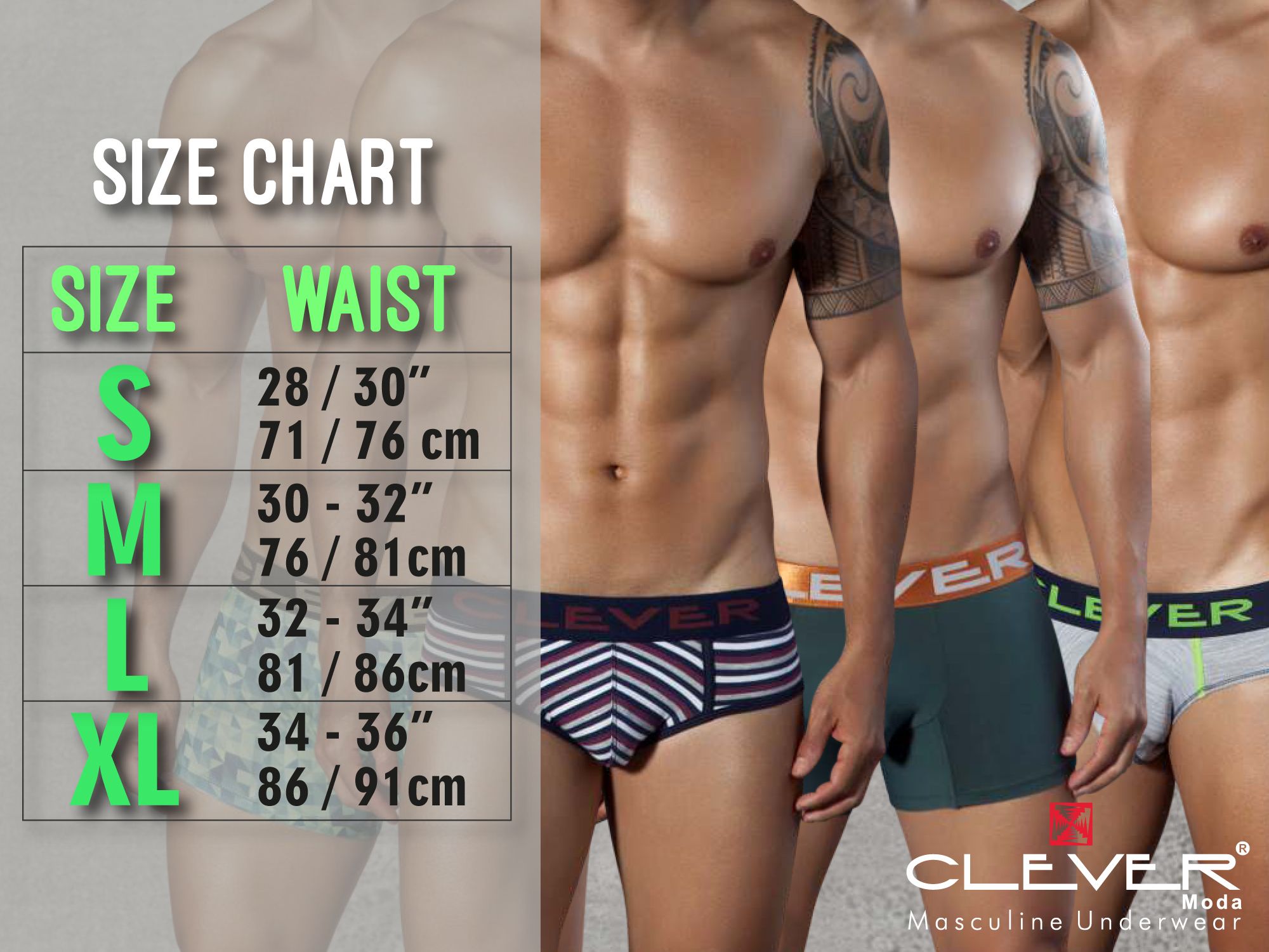 Clever 0699 Emiliano Swim Trunks Green Multi