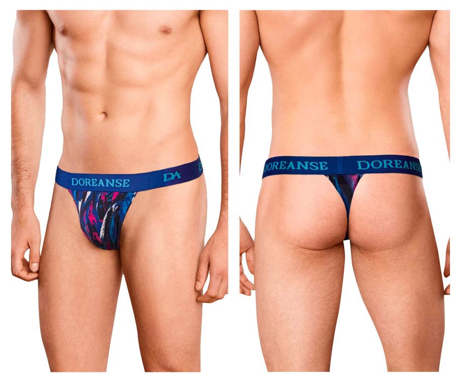 Doreanse 1234-PRN Neon Sport Thongs