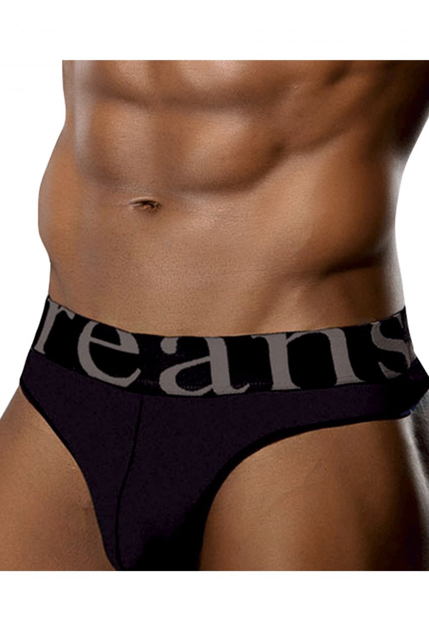 Doreanse 1250-BLK Wide-band Thong