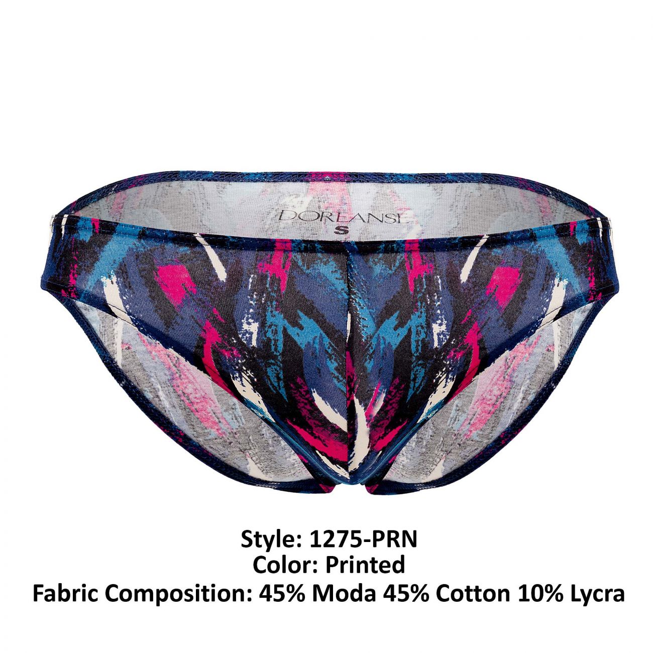 Doreanse 1275-PRN Neon Sport Bikini Printed Plus Sizes
