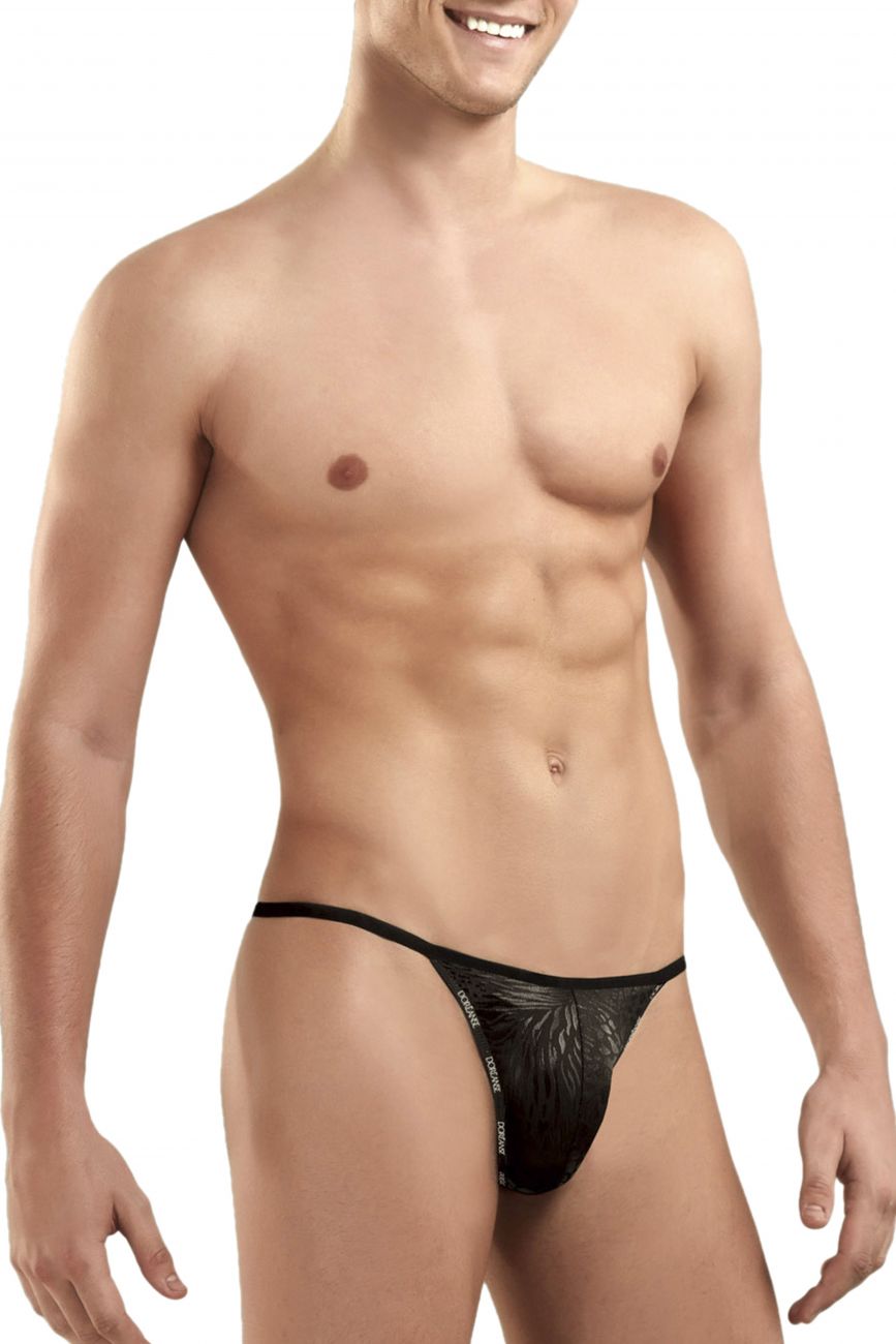 Doreanse 1326-PAN Flashy G-String Black Panther