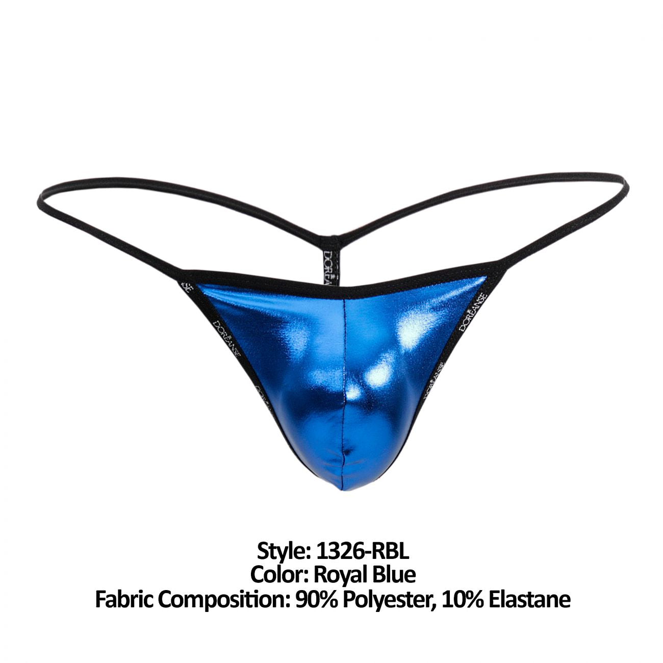 Doreanse 1326-RBL Flashy G-String Royal Blue