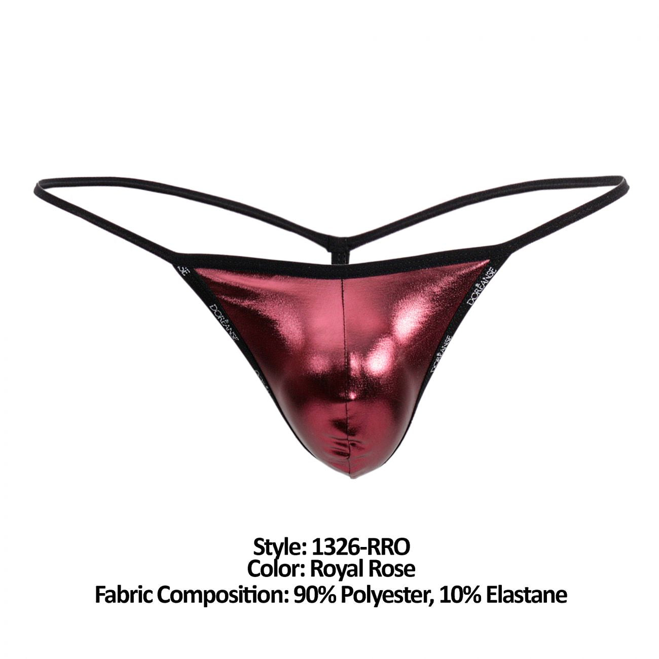 Doreanse 1326-RRO Flashy G-String Royal Rose