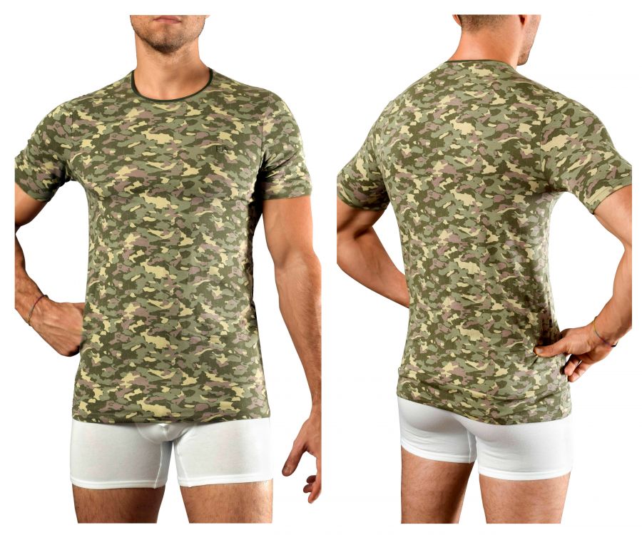 Doreanse 2560-PRN Camouflage T-Shirt