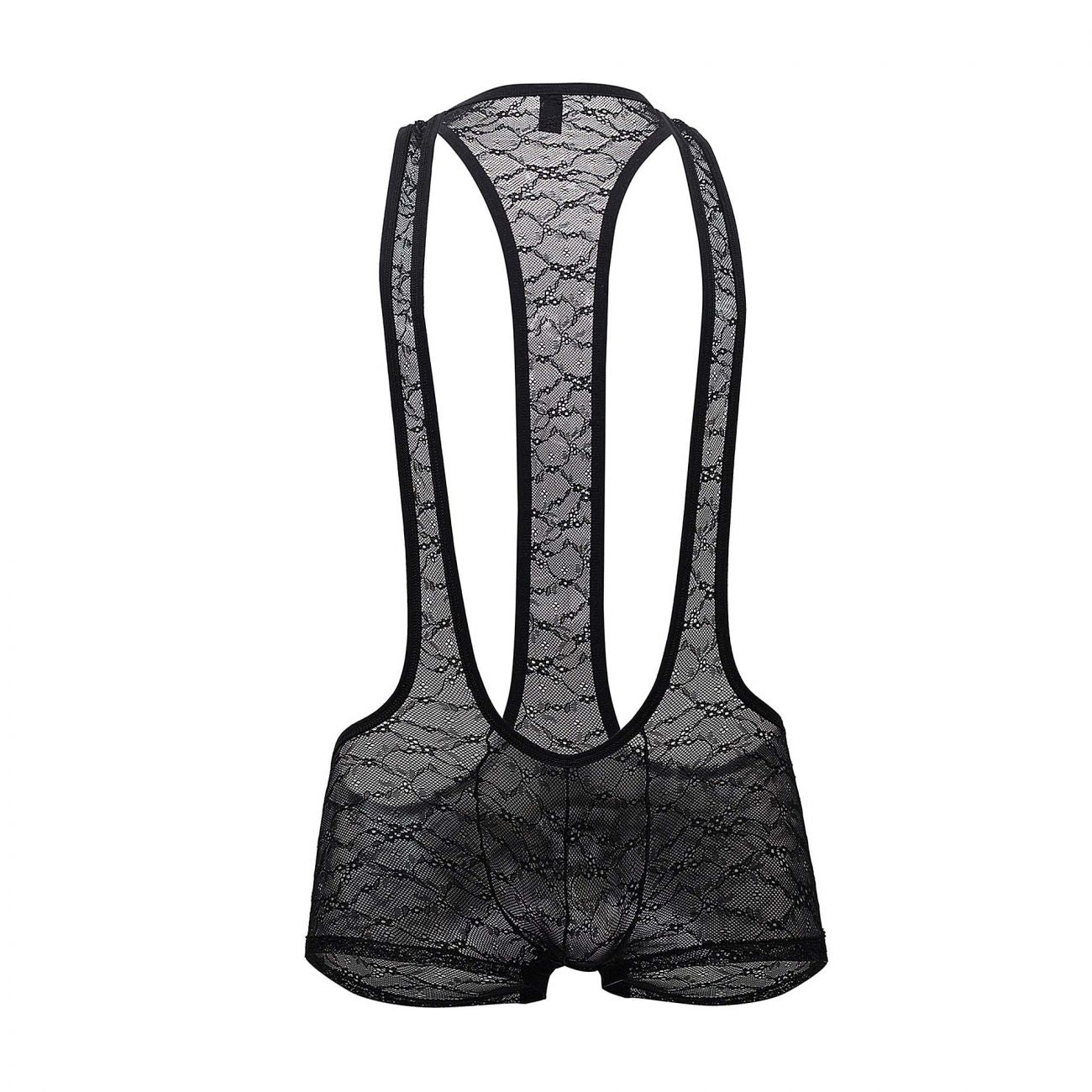 Doreanse 3011-BLK Lace Wrestler Suit