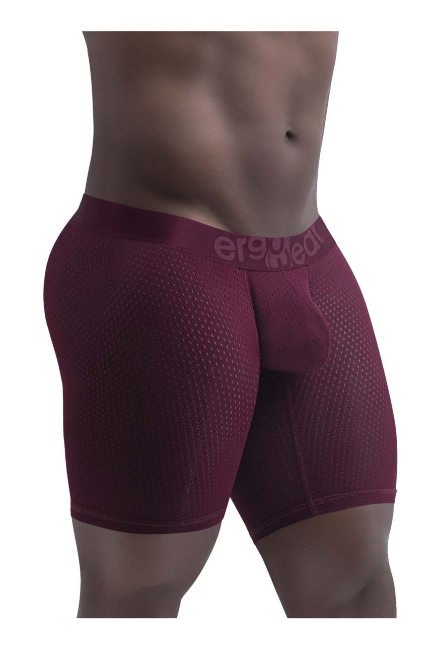 ErgoWear EW0781 MAX ULTRA Boxer Briefs Burgundy