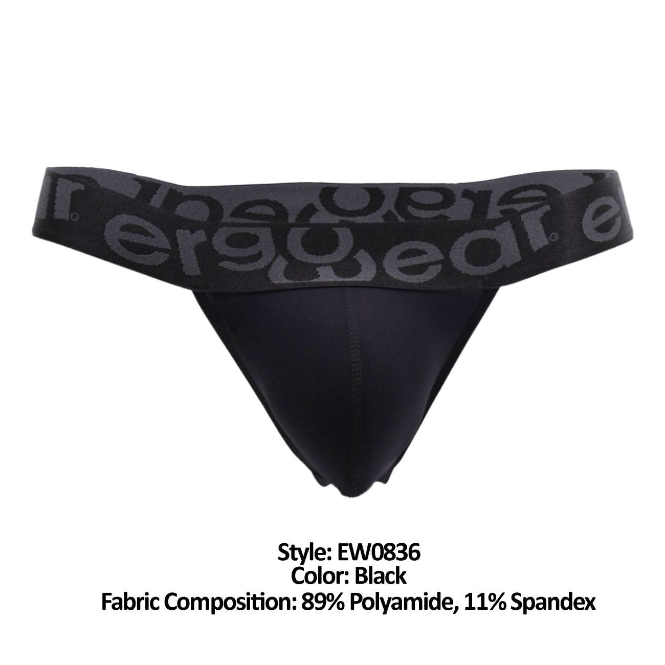 ErgoWear EW0836 MAX XV Soho Thongs Black