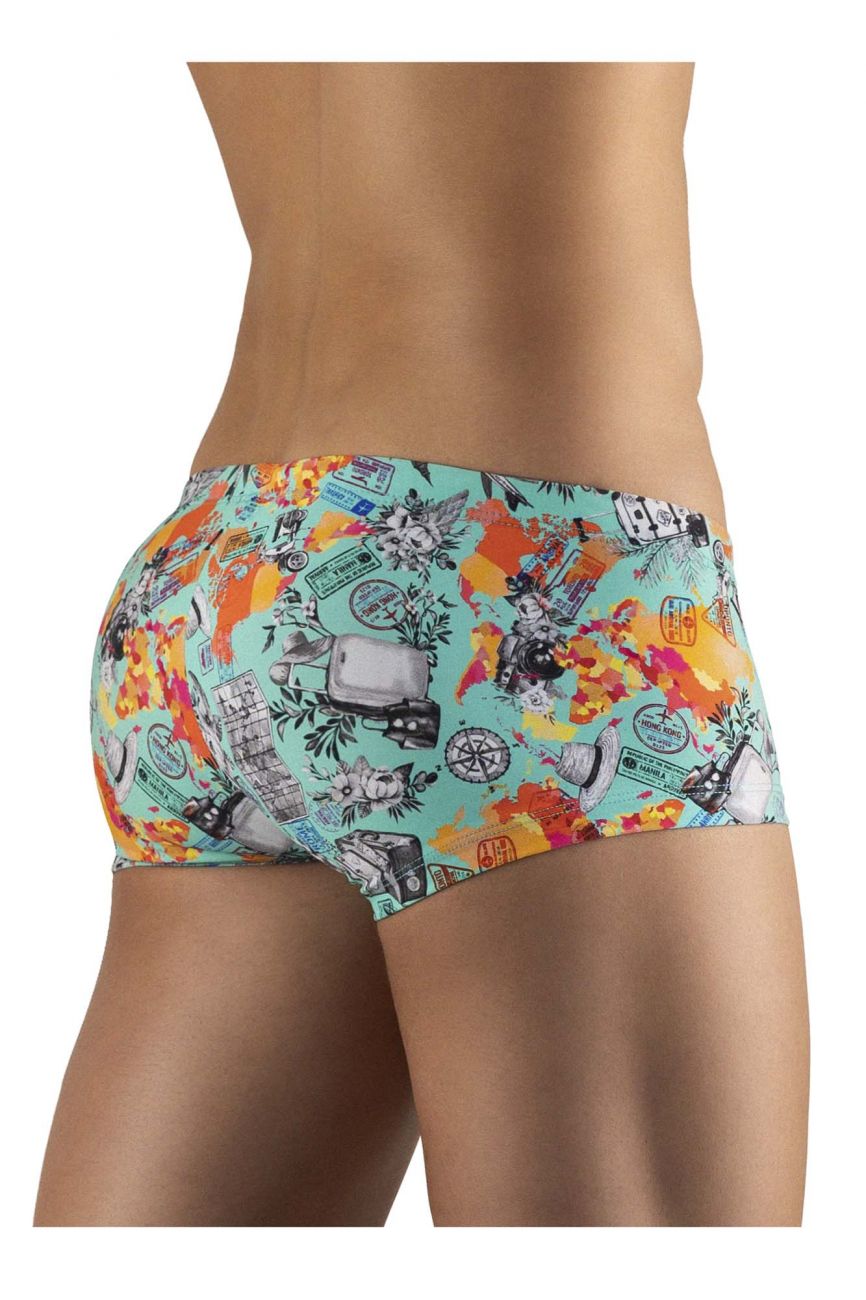 ErgoWear EW1063 FEEL Swim Voyager Swim Trunks Turquoise