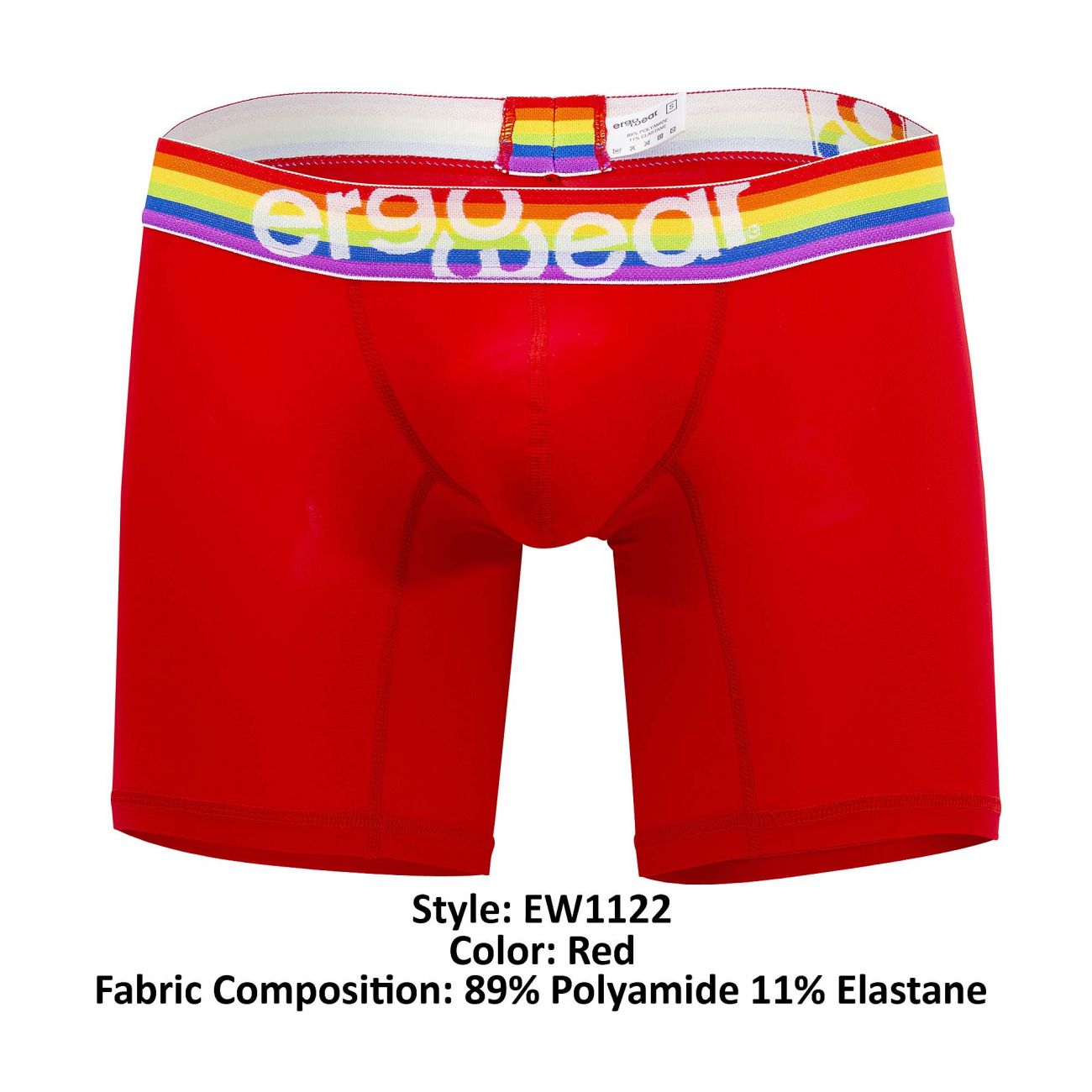 ErgoWear EW1122 MAX XV PRIDE Trunks Red