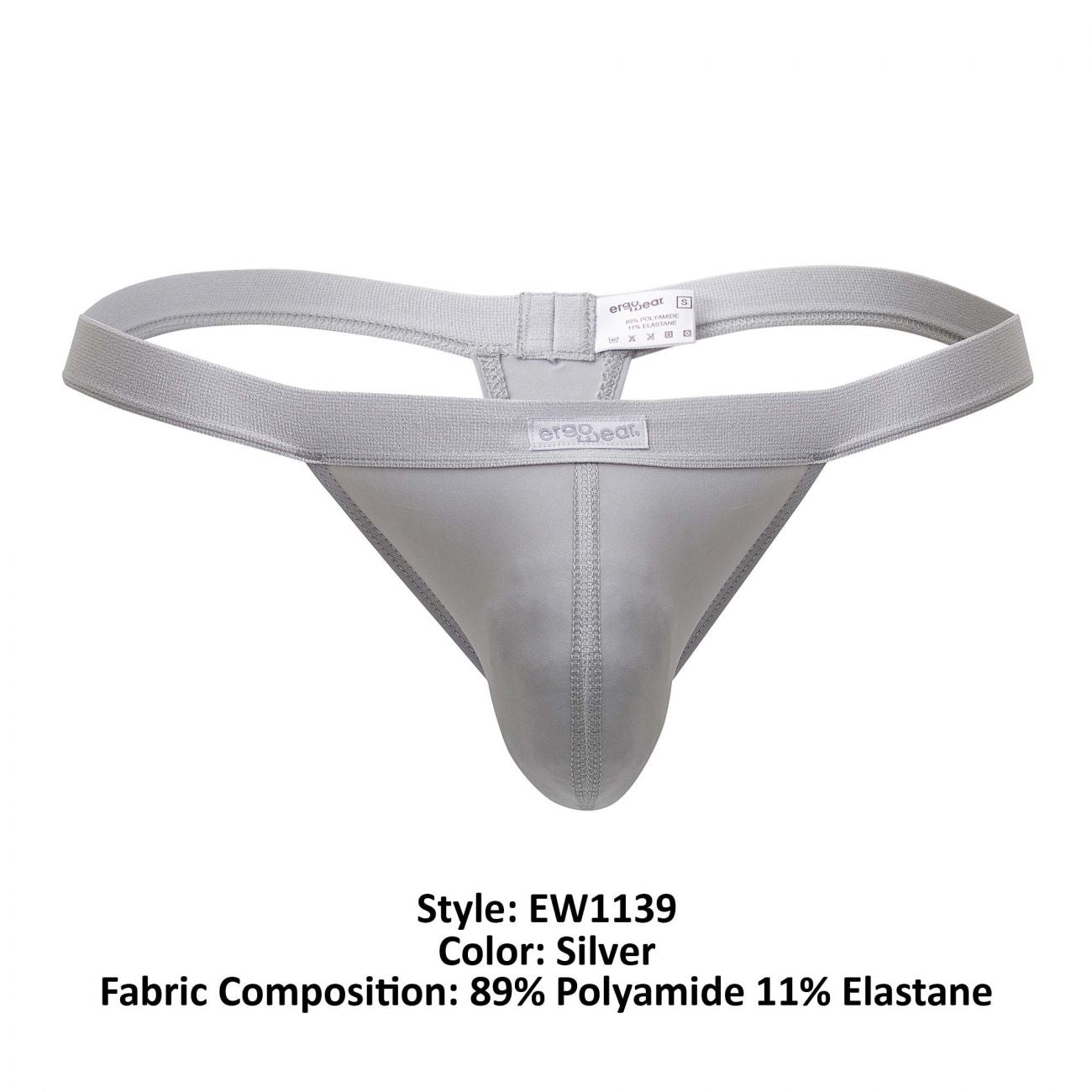 ErgoWear EW1139 SLK Thongs Silver