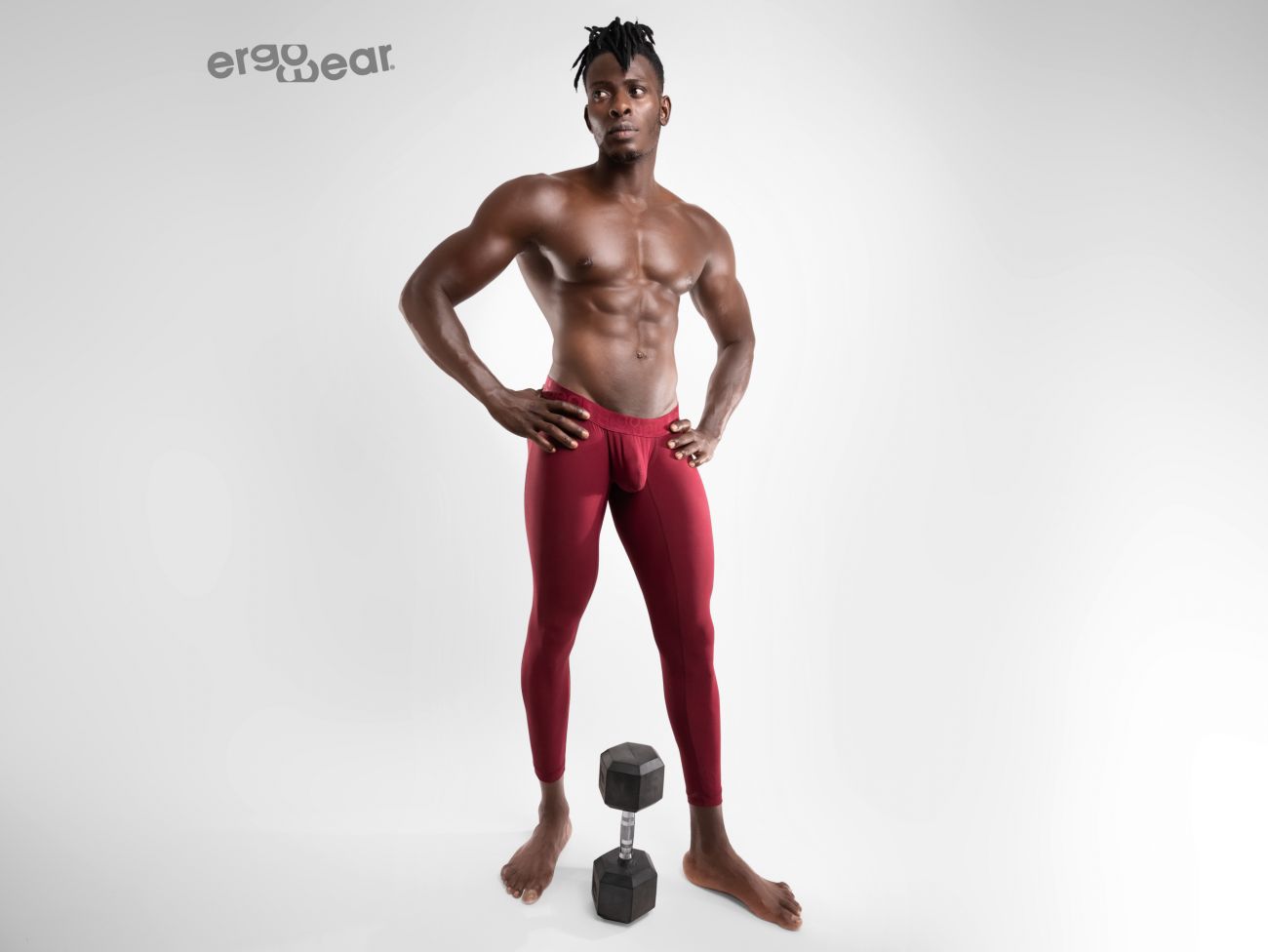 ErgoWear EW1151 MAX XV Long Johns Burgundy