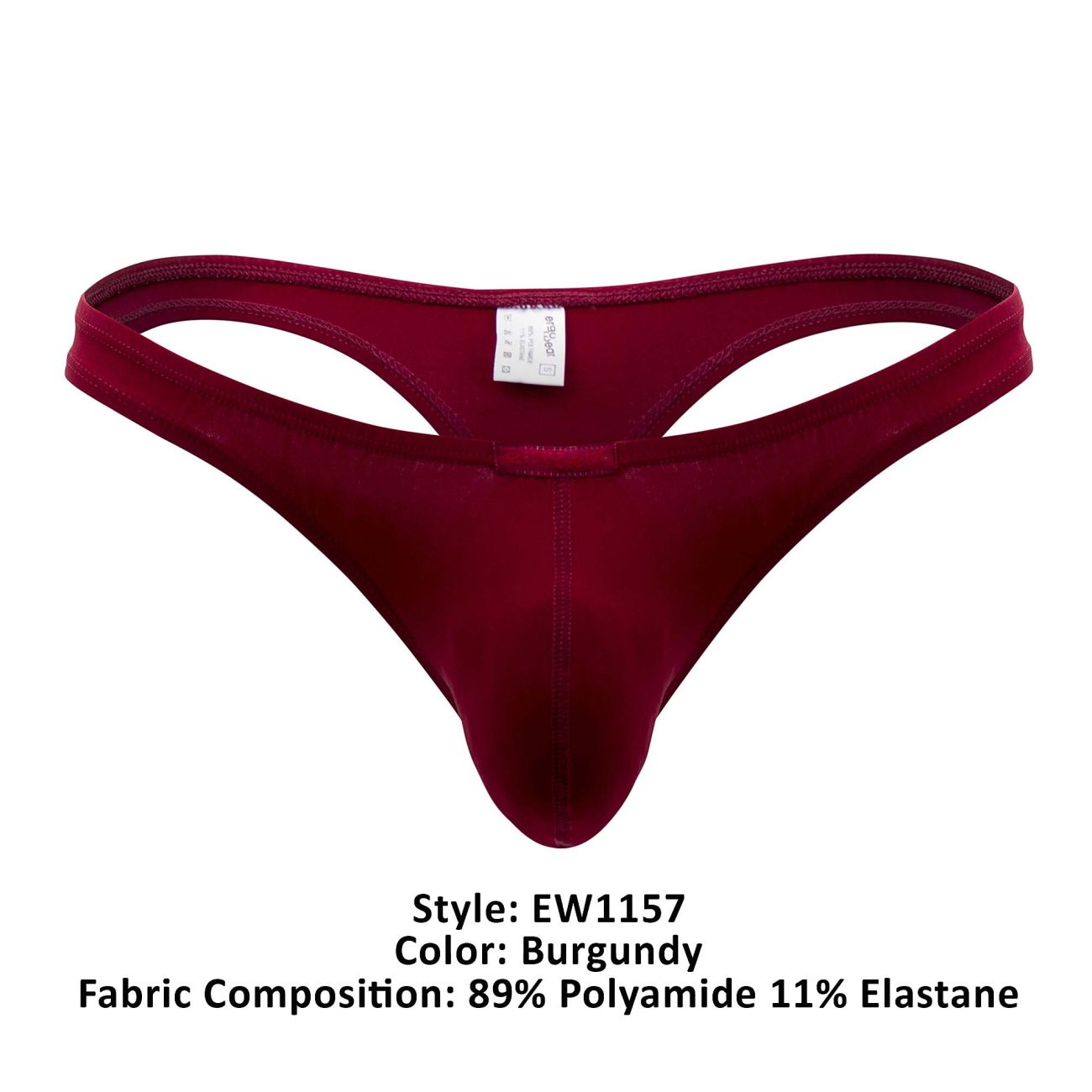 ErgoWear EW1157 X4D Thongs Burgundy