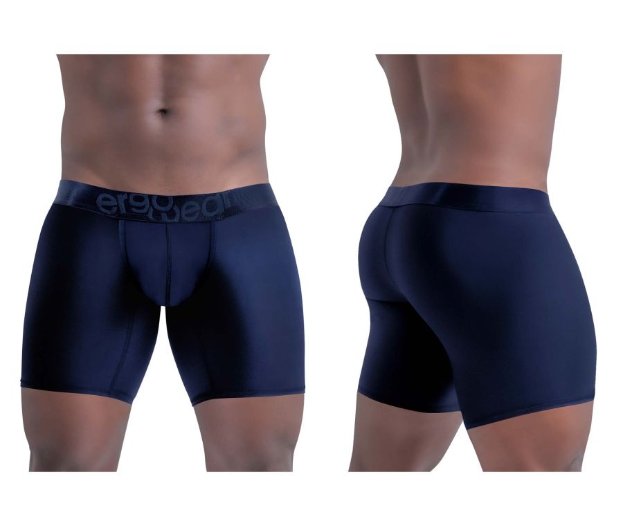 ErgoWear EW1321 Silky MAX XX Boxer Briefs Navy Blue