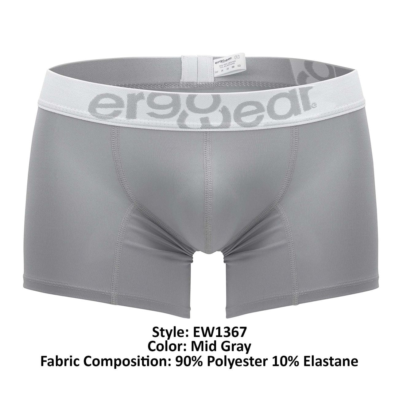 ErgoWear EW1367 HIP Trunks Mid Gray