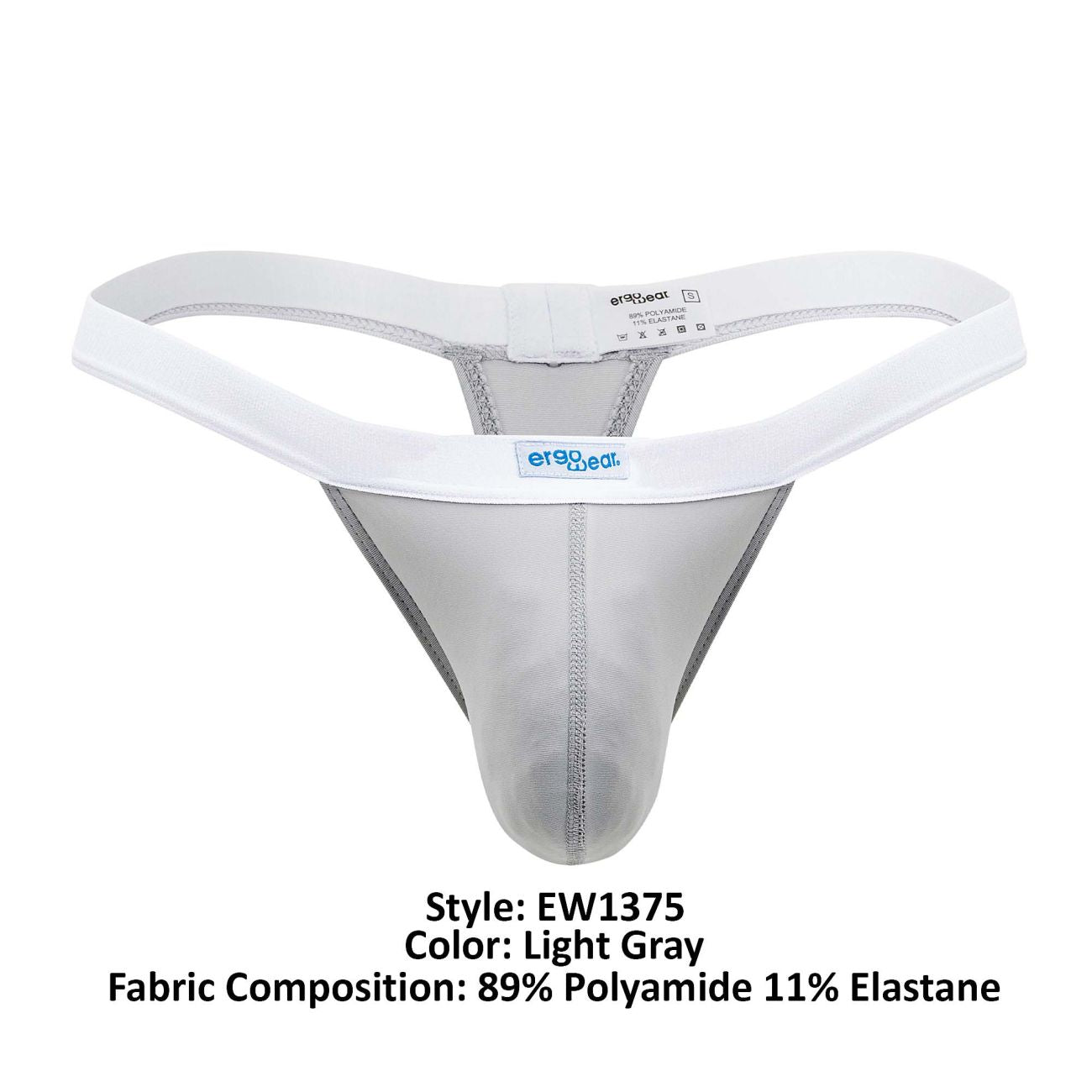 ErgoWear EW1375 SLK Thongs Light Gray