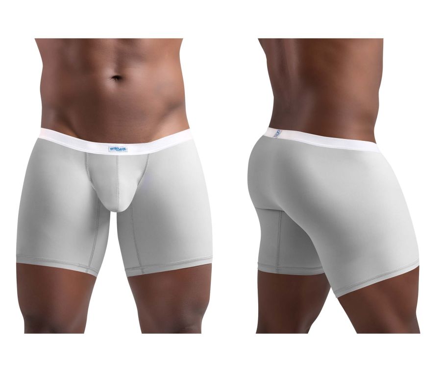 ErgoWear EW1378 SLK Boxer Briefs Light Gray
