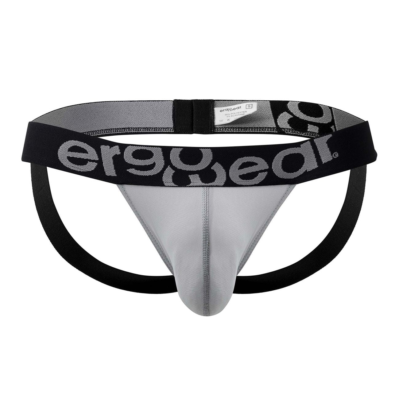 ErgoWear EW1399 Exotic Jockstrap Light Gray