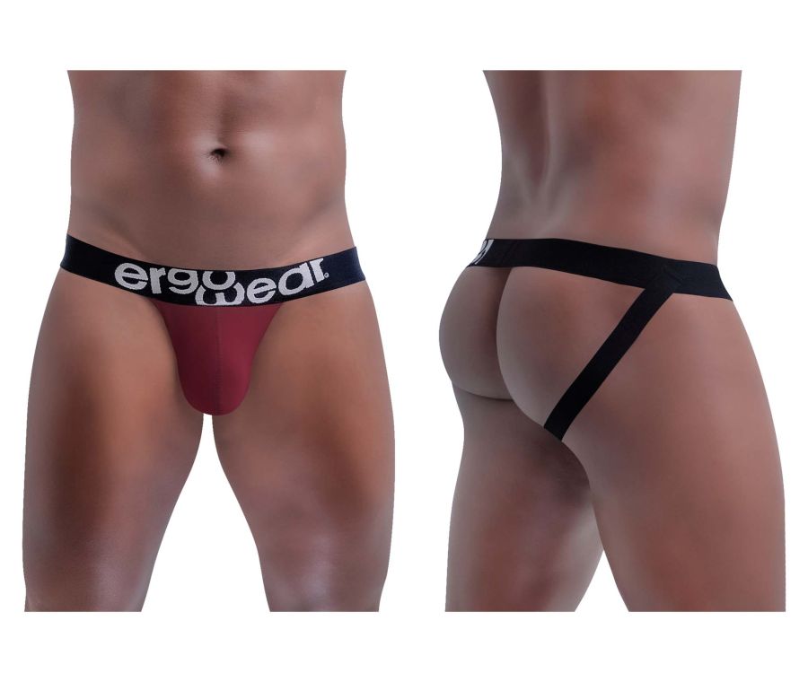 ErgoWear EW1400 GYM Jockstrap Burgundy