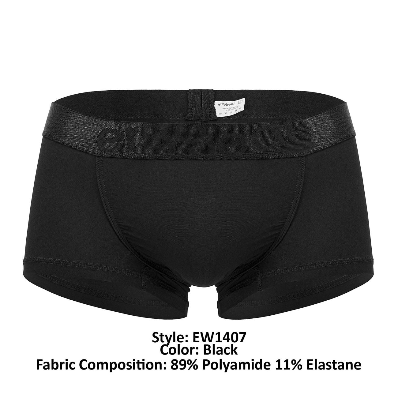 ErgoWear EW1407 FEEL XX Trunks Black