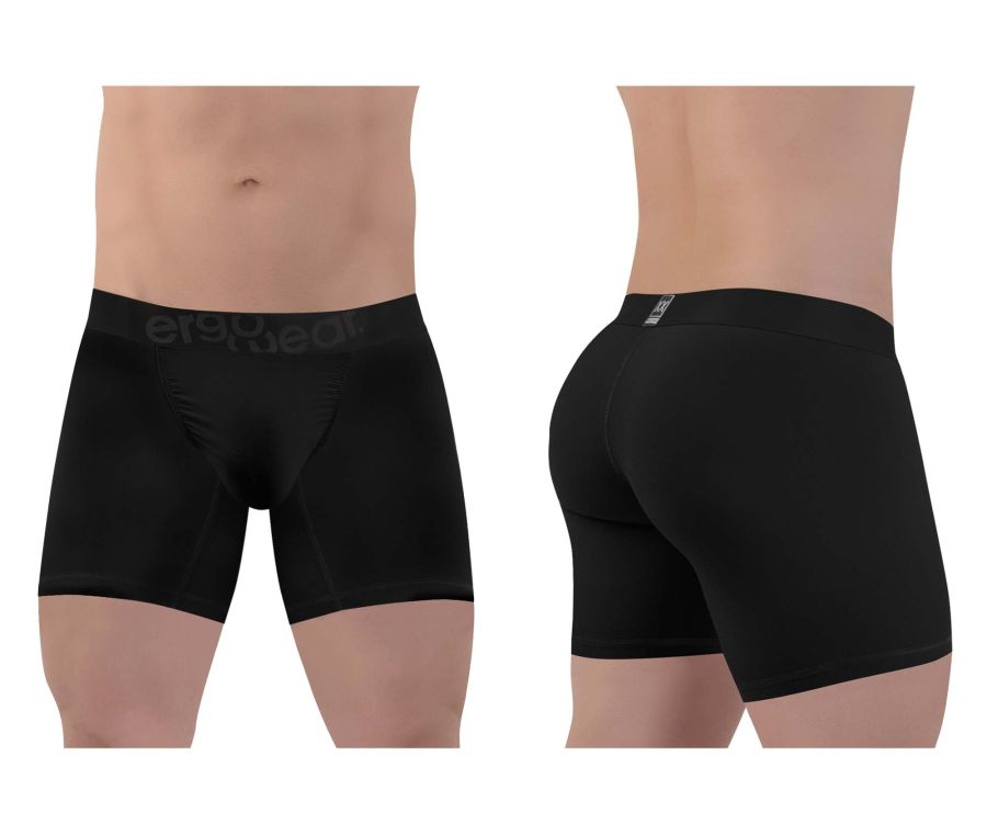 ErgoWear EW1408 FEEL XX Boxer Briefs Black