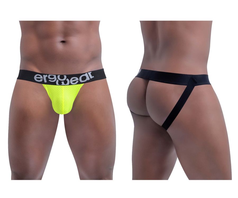 ErgoWear EW1429 GYM Neon Jockstrap Neon Yellow