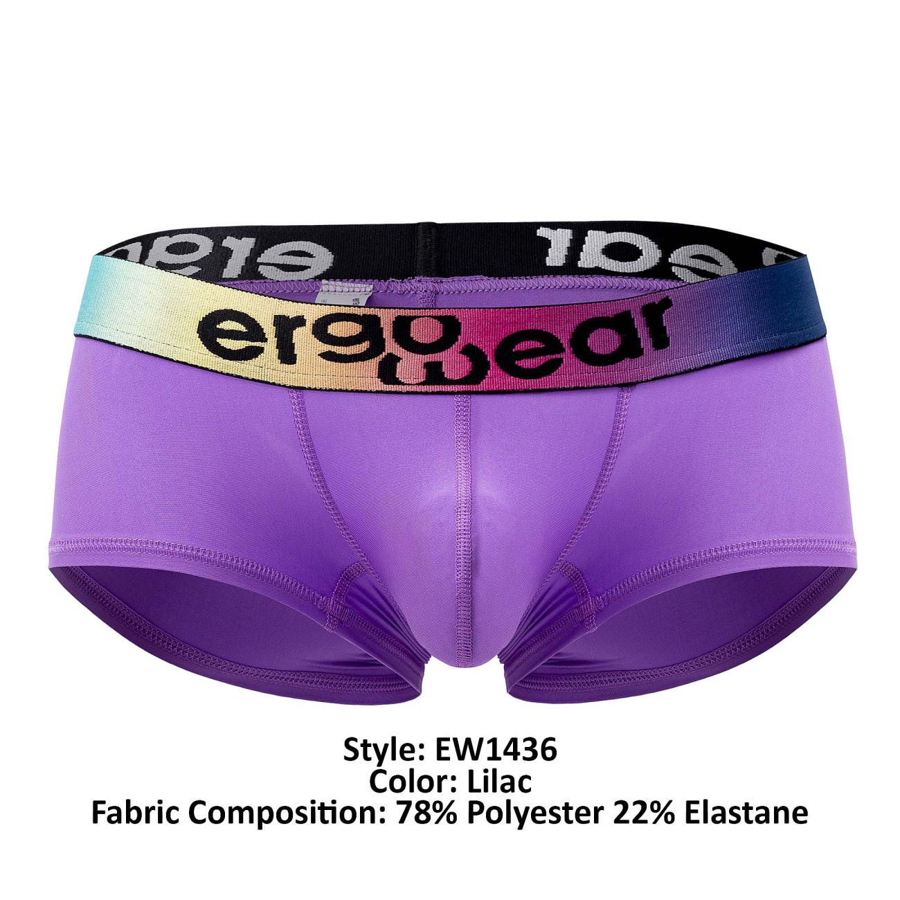ErgoWear EW1436 Rainbow Trunks Lilac