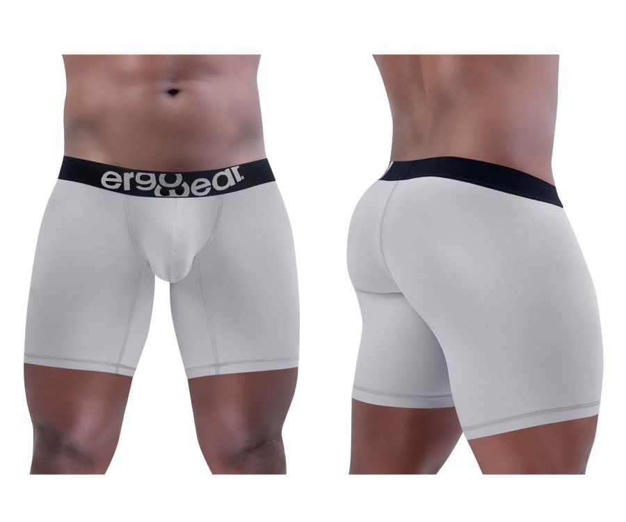 ErgoWear EW1447 MAX SP Boxer Briefs Silver Gray