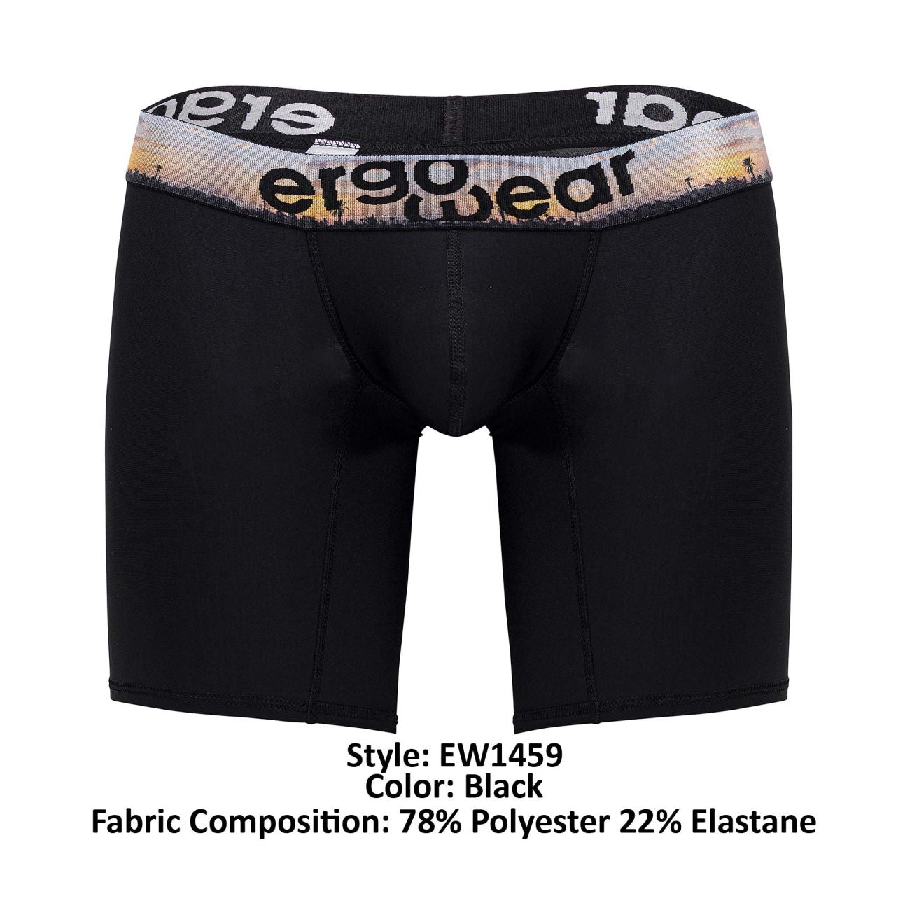 ErgoWear EW1459 MAX SE Boxer Briefs Black