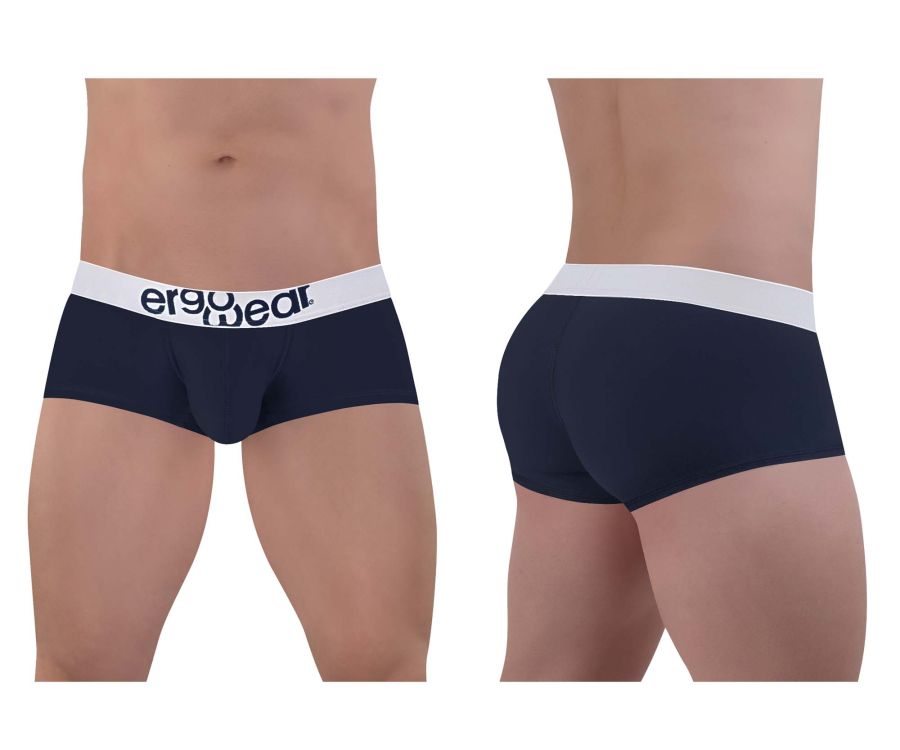 ErgoWear EW1472 MAX COTTON Trunks Navy Blue