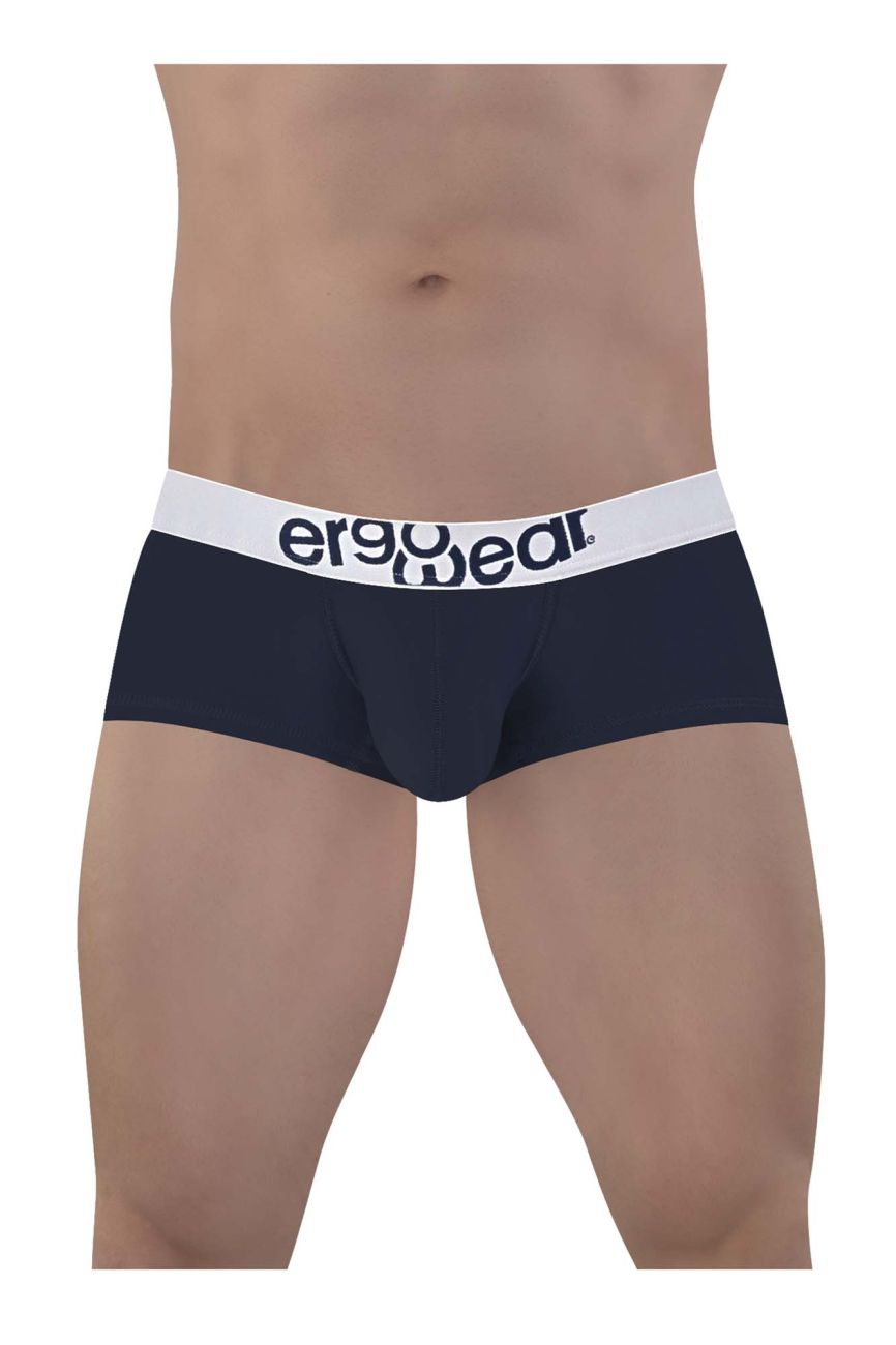 ErgoWear EW1472 MAX COTTON Trunks Navy Blue