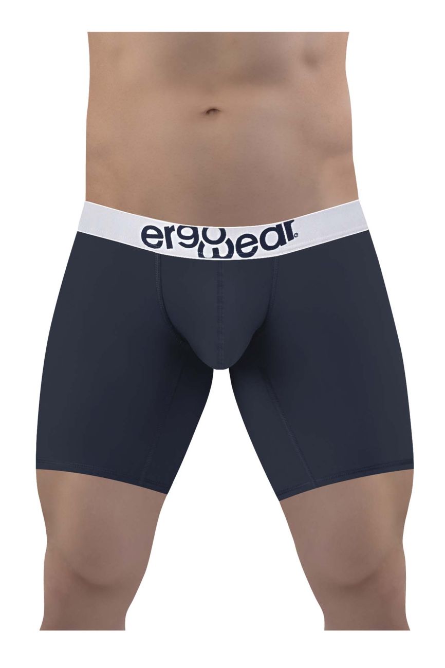 ErgoWear EW1473 MAX COTTON Boxer Briefs Navy Blue