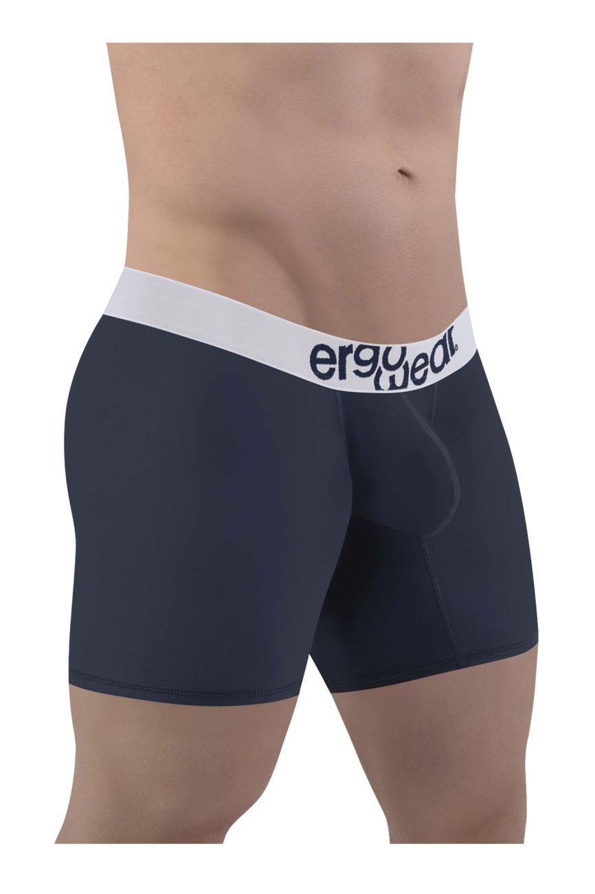 ErgoWear EW1473 MAX COTTON Boxer Briefs Navy Blue