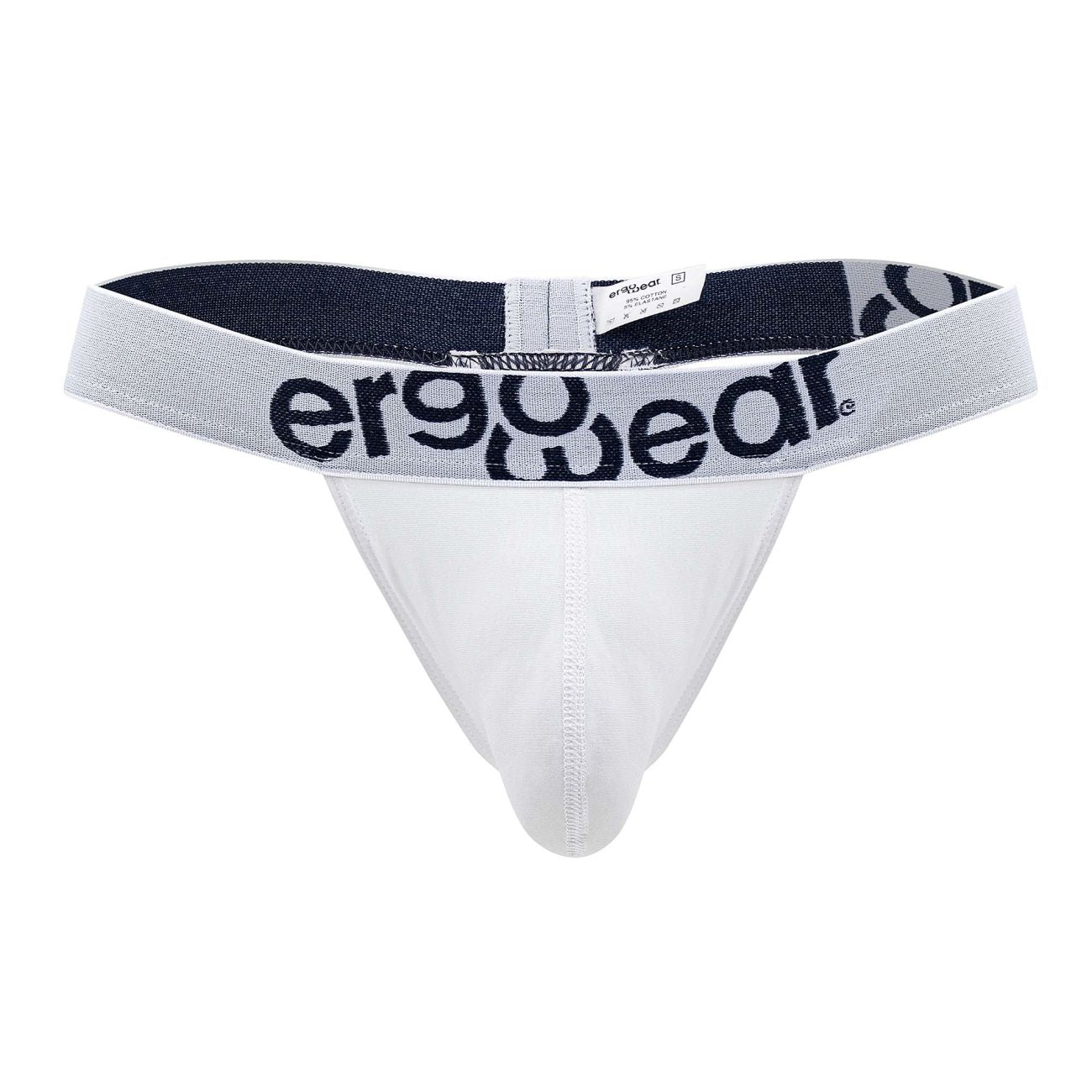 ErgoWear EW1474 MAX COTTON Thongs White