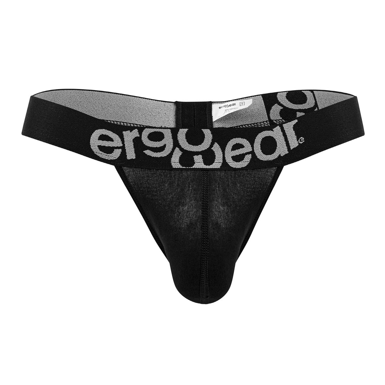 ErgoWear EW1482 MAX COTTON Thongs Black