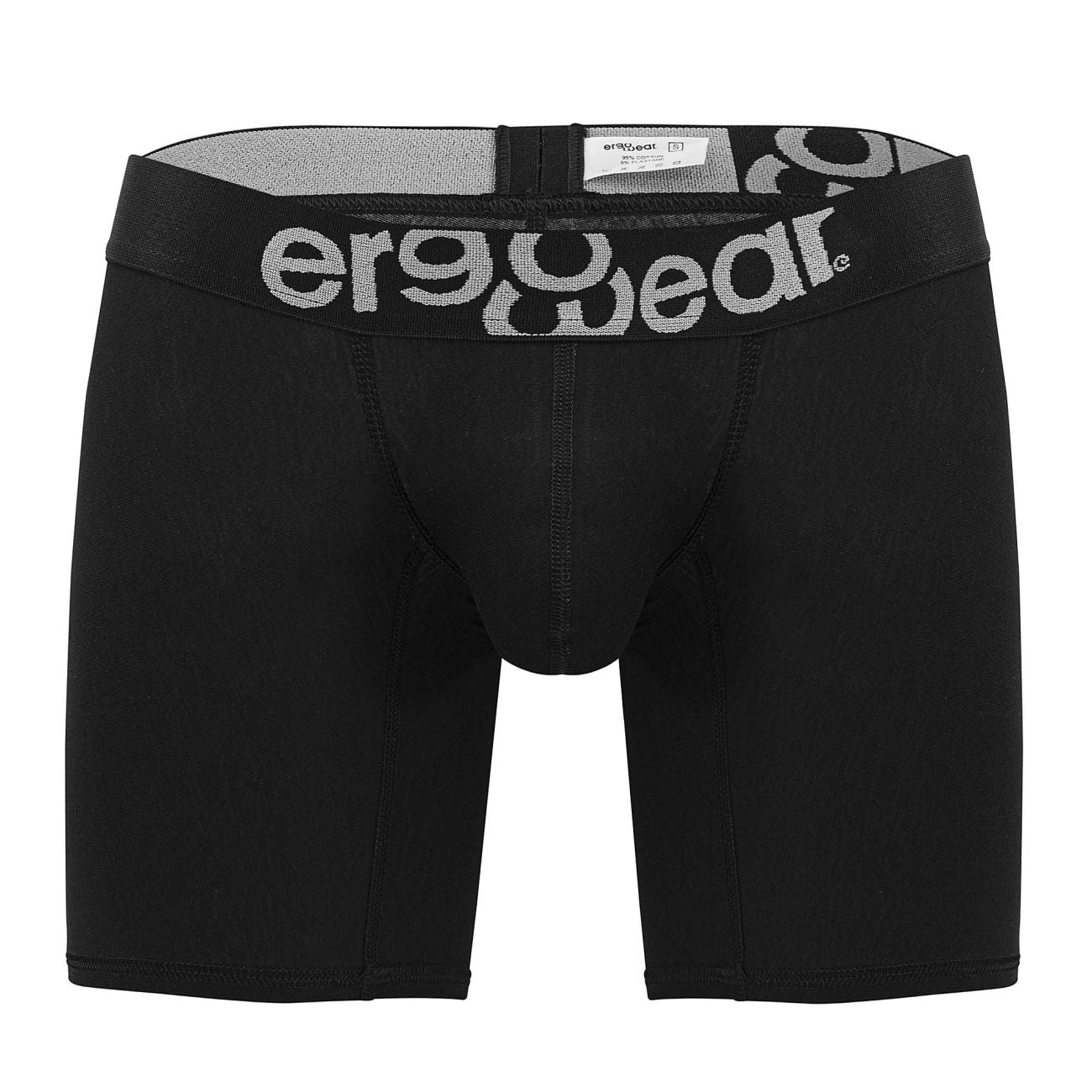 ErgoWear EW1485 MAX COTTON Boxer Briefs Black