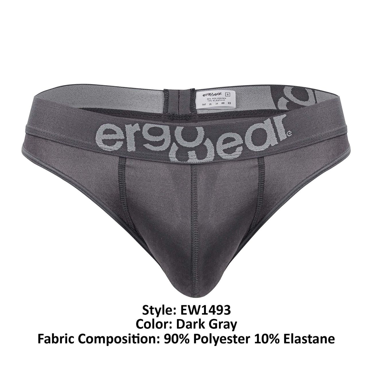 JCSTK - ErgoWear EW1493 HIP Thongs Dark Gray