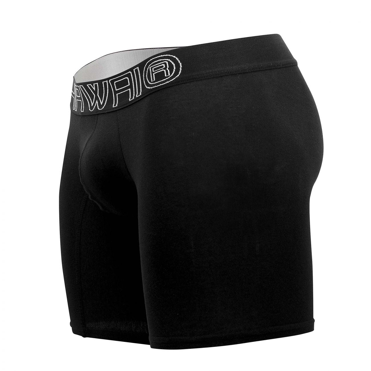 HAWAI 41903 Solid Athletic Boxer Briefs Black