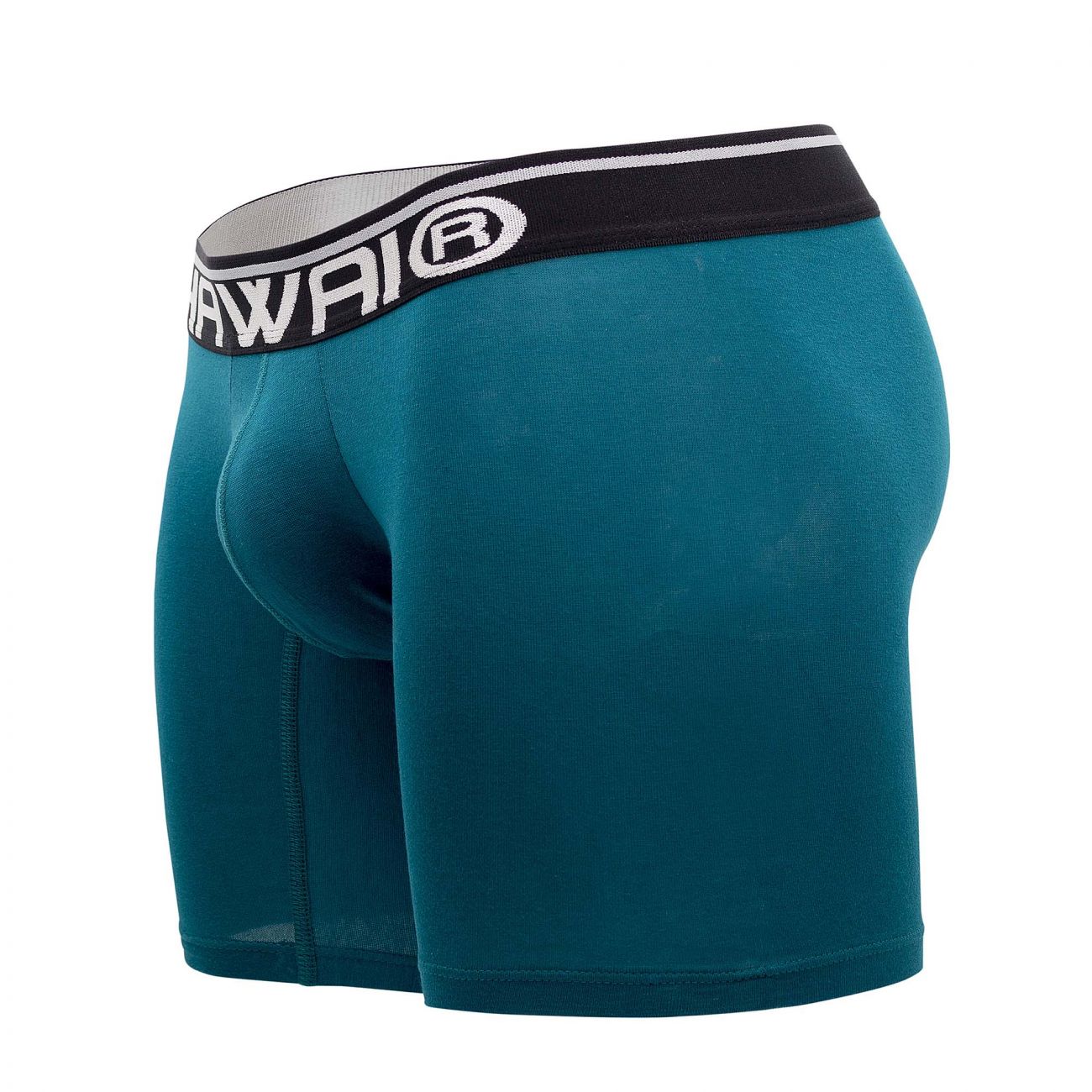 HAWAI 41903 Solid Athletic Boxer Briefs Petrol