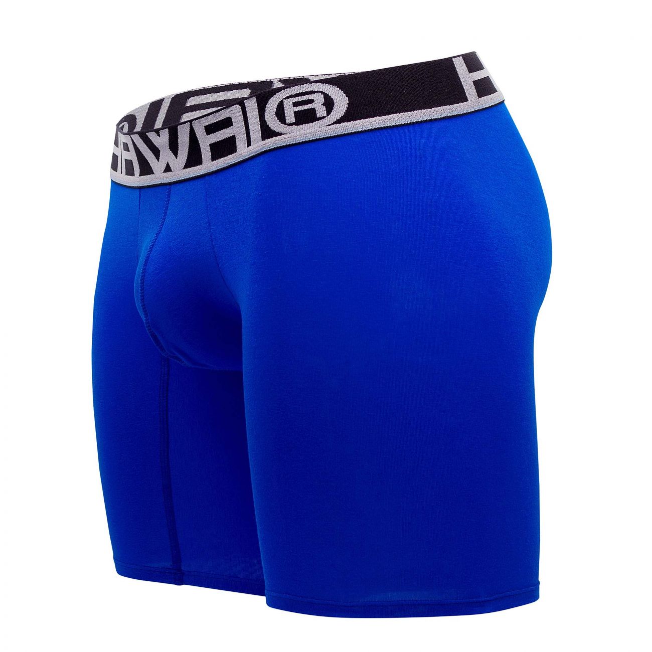 HAWAI 41903 Solid Athletic Boxer Briefs Royal Blue