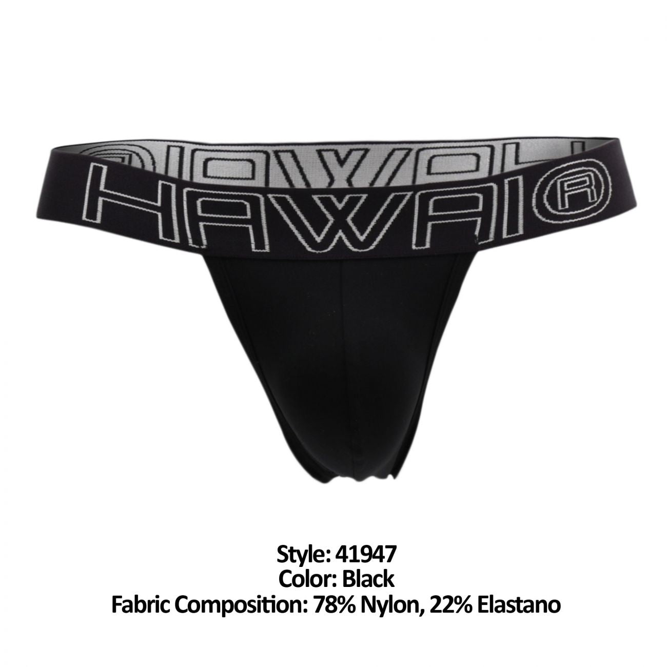 HAWAI 41947 Thongs Black