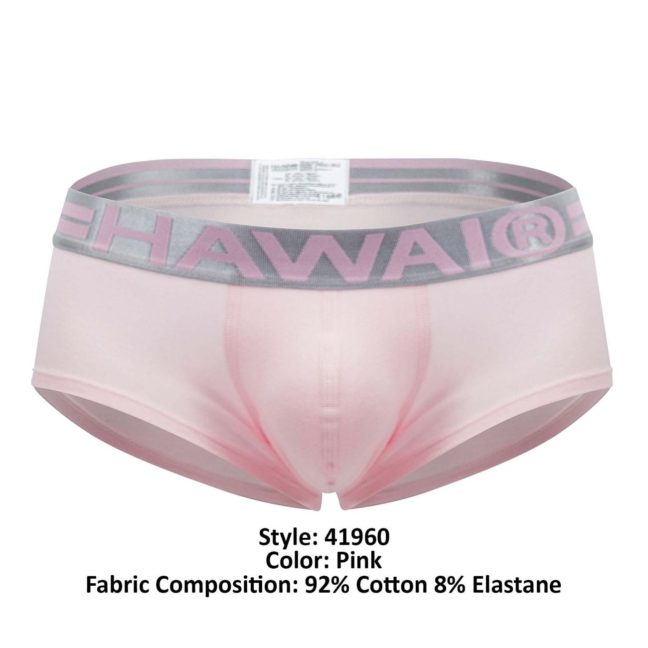 HAWAI 41960 Cotton Trunks Pink