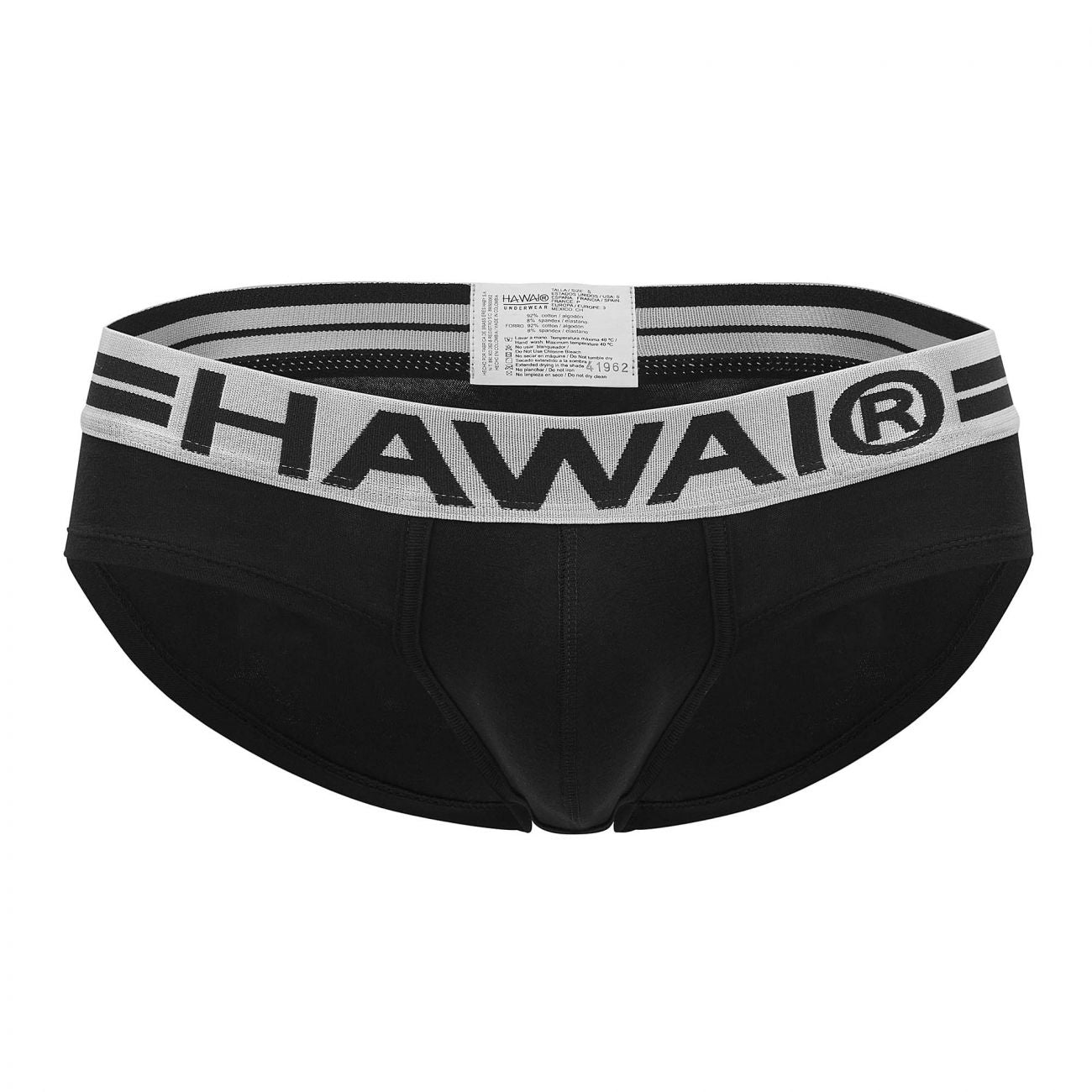 HAWAI 41962 Cotton Briefs Black